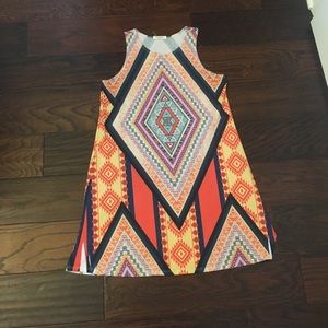 Comfy Sleeveless Bright Aztec Print size S